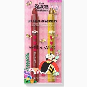 NIB wet n wild × Alice in wonderland  2 piece multistick set